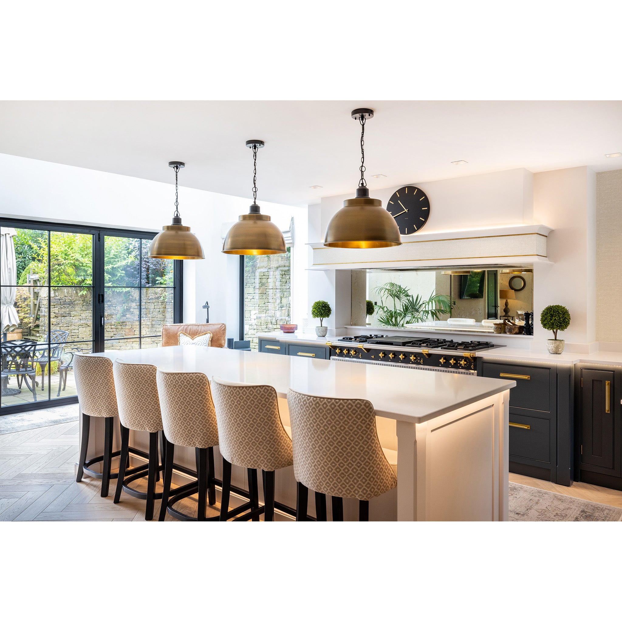 Topiary Bush in Stone Effect Pot